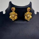 Chiccharm Jewellery Brass And Copper Rajwadi Necklace Set