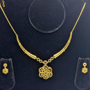 Chiccharm Jewellery Brass And Copper Rajwadi Necklace Set