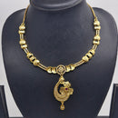 Chiccharm Jewellery Brass And Copper Rajwadi Necklace Set