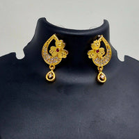 Chiccharm Jewellery Brass And Copper Rajwadi Necklace Set