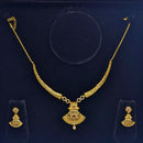 Chiccharm Jewellery Brass And Copper Rajwadi Necklace Set