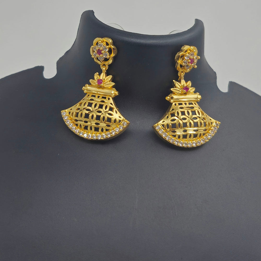 Chiccharm Jewellery Brass And Copper Rajwadi Necklace Set