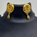 Chiccharm Jewellery Brass And Copper Rajwadi Necklace Set