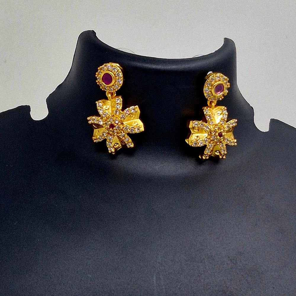 Chiccharm Jewellery Brass And Copper Rajwadi Necklace Set