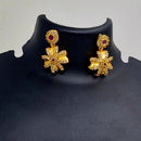 Chiccharm Jewellery Brass And Copper Rajwadi Necklace Set