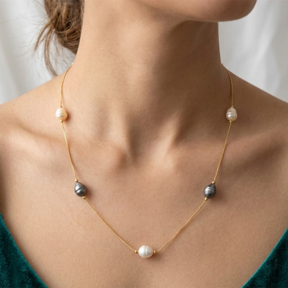 Chiccharm Jewellery Fashion Beads Necklace
