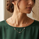 Chiccharm Jewellery Fashion Round Ball Beads Necklace