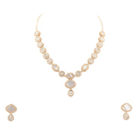 Chiccharm Jewellery Sparkling Austrian Stone Designer Necklace Set