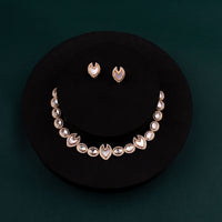 Chiccharm Jewellery Sparkling Austrian Stone Designer Necklace Set