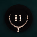 Chiccharm Jewellery Sparkling Austrian Stone Designer Necklace Set