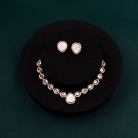 Chiccharm Jewellery Sparkling Austrian Stone Designer Necklace Set