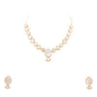 Chiccharm Jewellery Sparkling Austrian Stone Designer Necklace Set