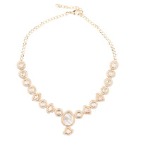 Chiccharm Jewellery Sparkling Austrian Stone Designer Necklace Set