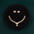 Chiccharm Jewellery Sparkling Austrian Stone Designer Necklace Set