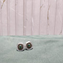 Chiccharm Jewellery Premium Pota Stone And Pearl Studs Earrings