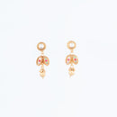 ChicCharm Jewellery Brass And Copper Gold Plated Rajwadi Meenakari Necklace Set