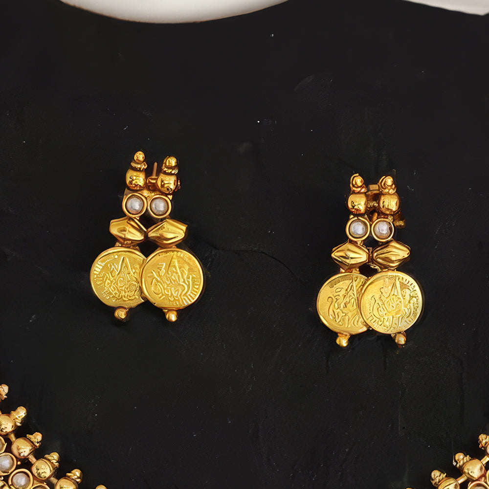 Js Fashion Premium Pearl Necklace Set