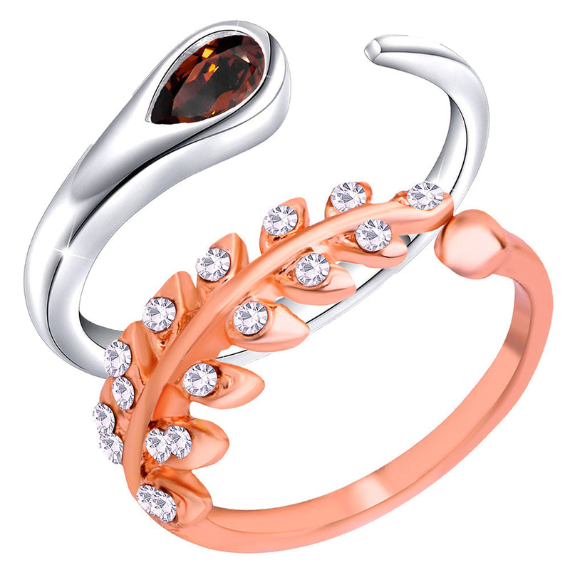 Darshana Jewels Adjustable Combo Ring