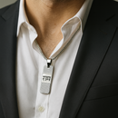 Urthn Silver Plated Ram Chain Pendant - 1404620 (Pack Of 6)