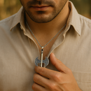 Urthn Stylish Battle Axe Pendant Chain for Men (Pack Of 6)