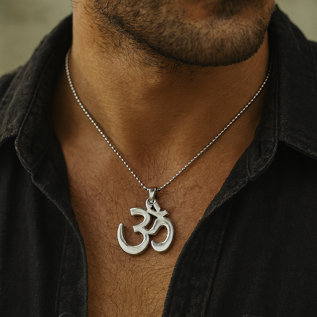 Urthn Om Unisex Spiritual Religious chain Pendant
