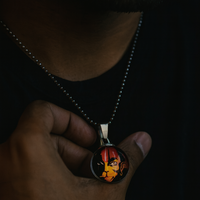 Urthn Silver Plated Hanuman Chain Pendant - 1404602 (Pack Of 6)