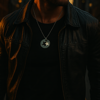 Urthn Star Chain Pendant For Men