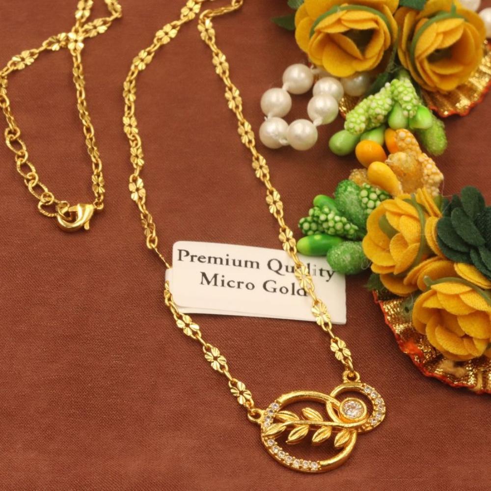 HR Sales Premium Micro Gold Plated Sparkling Austrain Stone Chain