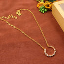 HR Sales Premium Micro Gold Plated Sparkling Austrain Stone Chain