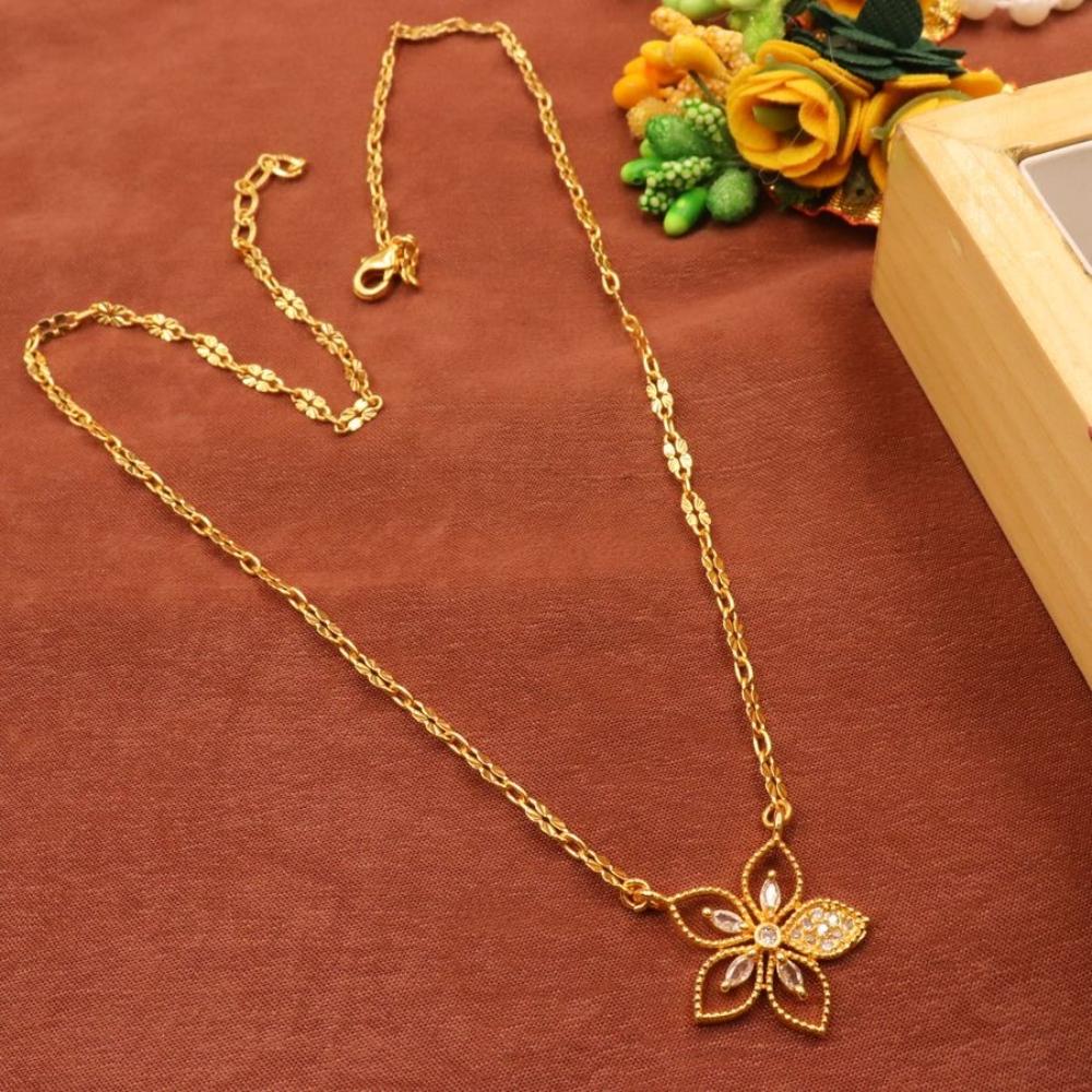 HR Sales Premium Micro Gold Plated Sparkling Austrain Stone Chain