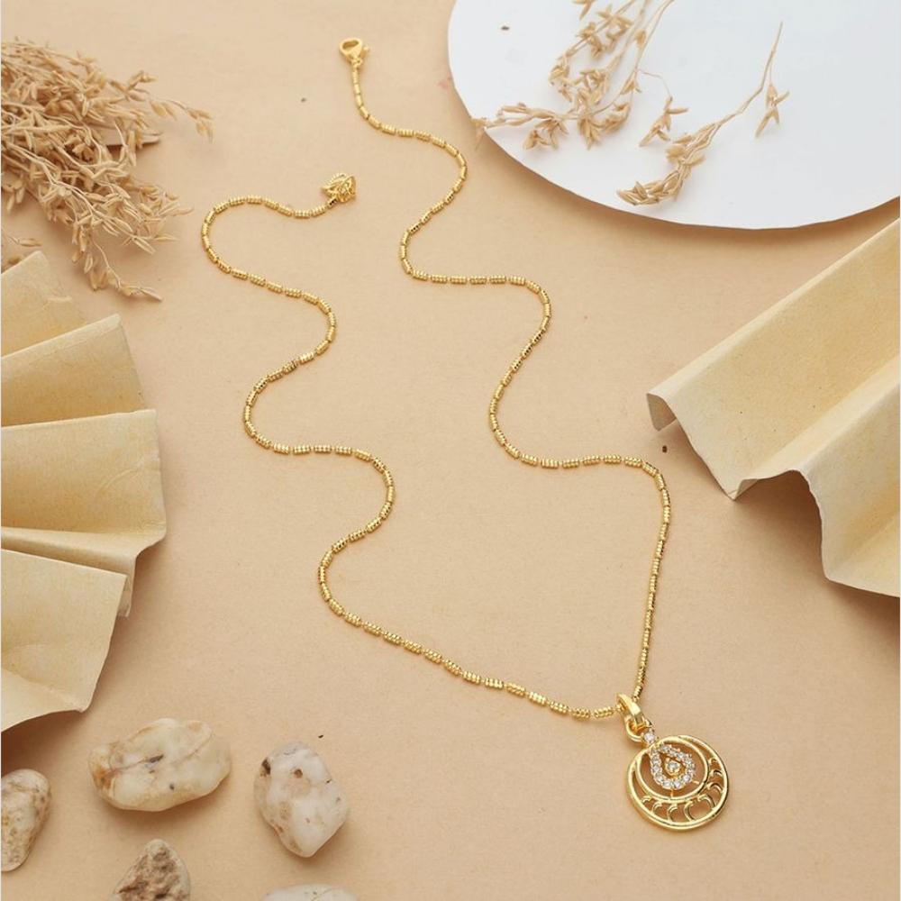 HR Sales Premium Quality Austrian Stone Chain Pendant