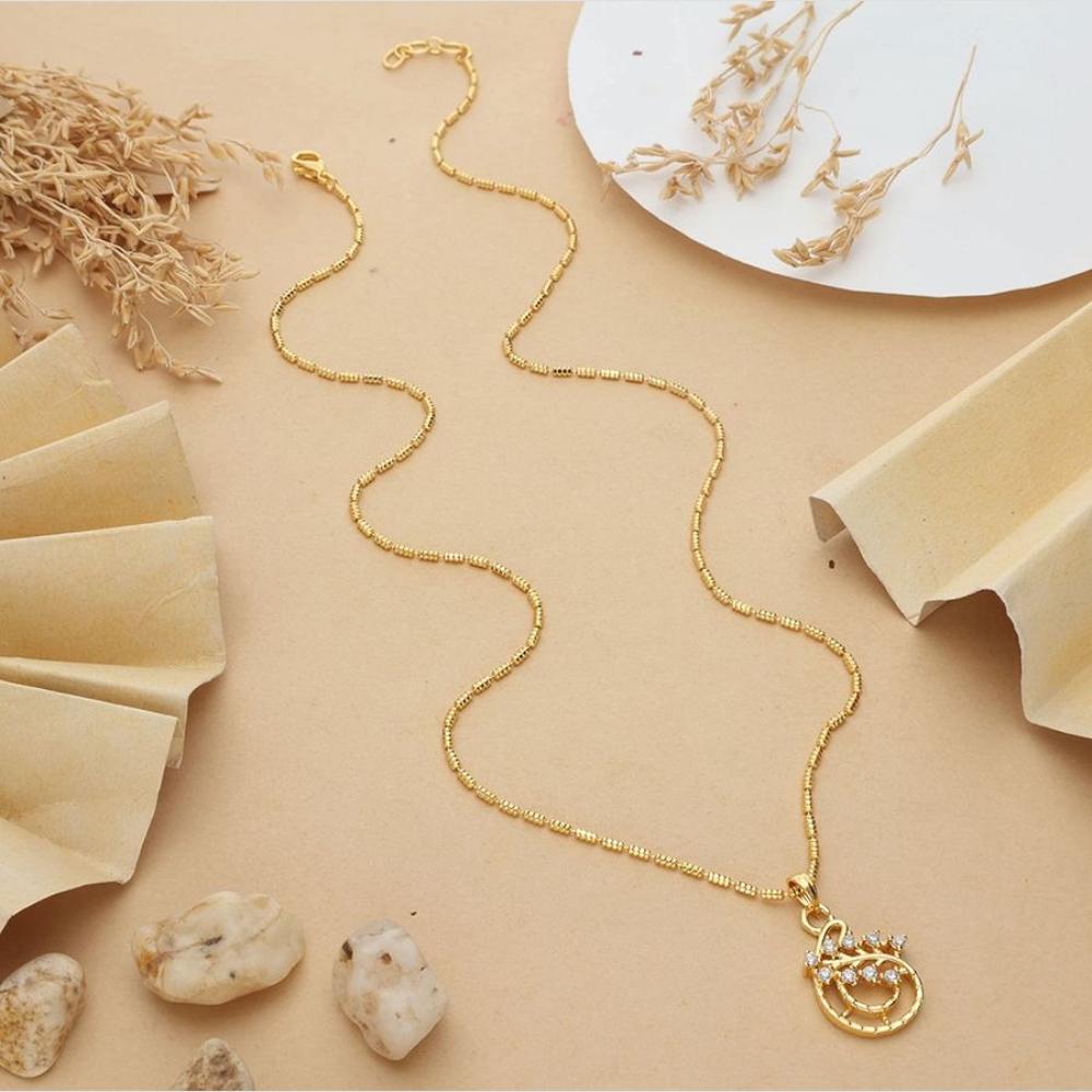 HR Sales Premium Quality Austrian Stone Chain Pendant