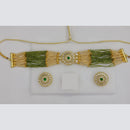 Midas Touch Gold Plated Kundan Choker Necklace Set