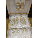 Dhwani Classic Kundan Stone Pearl And Beads Heritage Jhumki Earrings