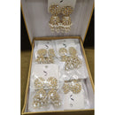 Dhwani Royal Kundan Beads And Pearl Jhumki Earrings