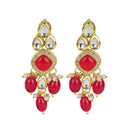 Exotica Collection Ethnic Polki Kundan AD Necklace Set