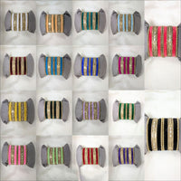 Shree Asha Bangles Gold Lined Silk Designer Bangles Set