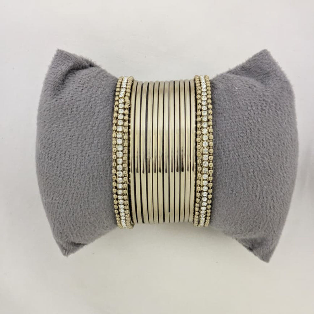 Shree Asha Bangles Austrian Stone Bangles Set