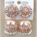 Martina Jewels Rose Gold Plated Jhumki Earrings