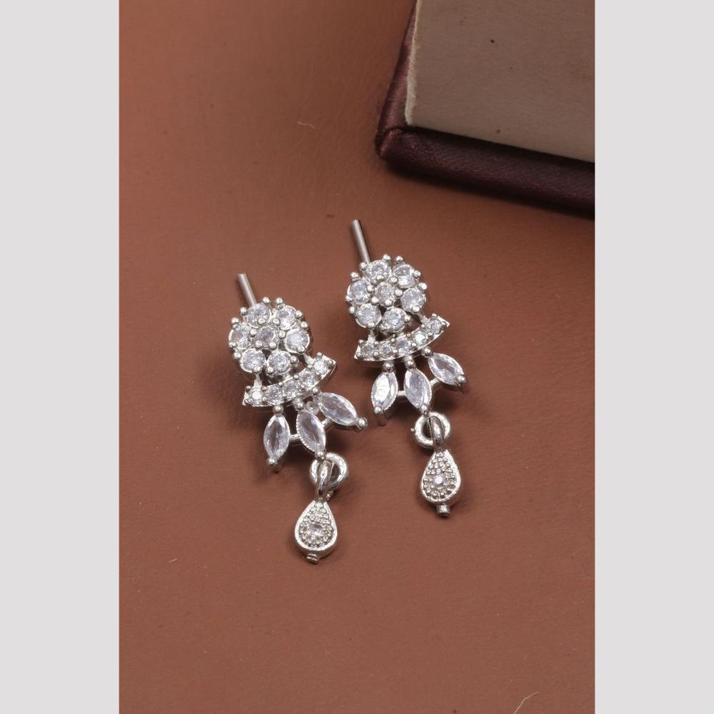 HR Sales Premium Quality Crystal Stone Dangler Earrings