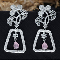 HR Sales Premium Quality American Diamond Dangler Earrings