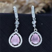 HR Sales Premium Quality American Diamond Dangler Earrings