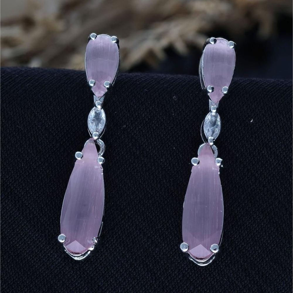 HR Sales Premium Quality American Diamond Dangler Earrings