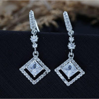 HR Sales Premium Quality American Diamond Dangler Earrings