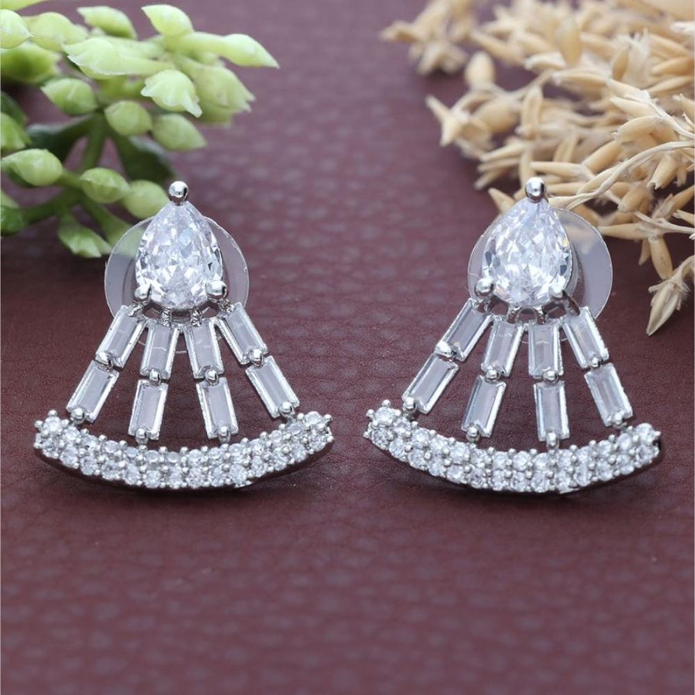 HR Sales Premium Quality American Diamond Stud Earrings