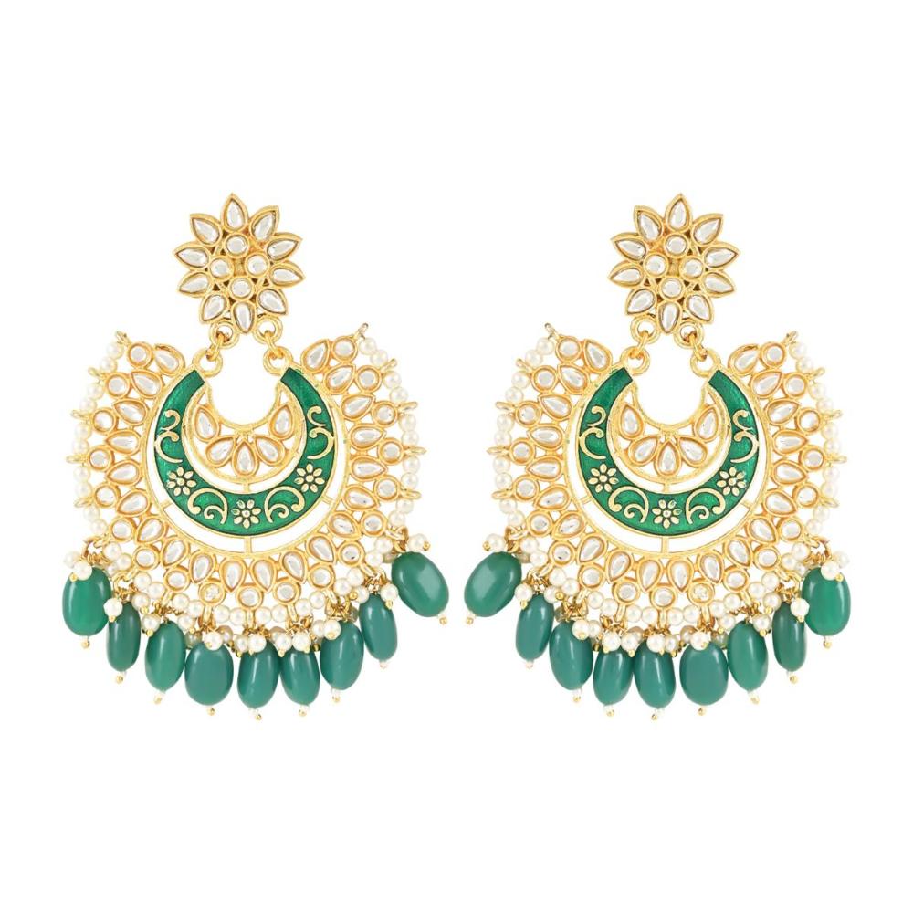 Etnico Gold Plated Latest Fashion Stylish Contemporary Stud Drop Earring For Women (E3239G) (Copy)