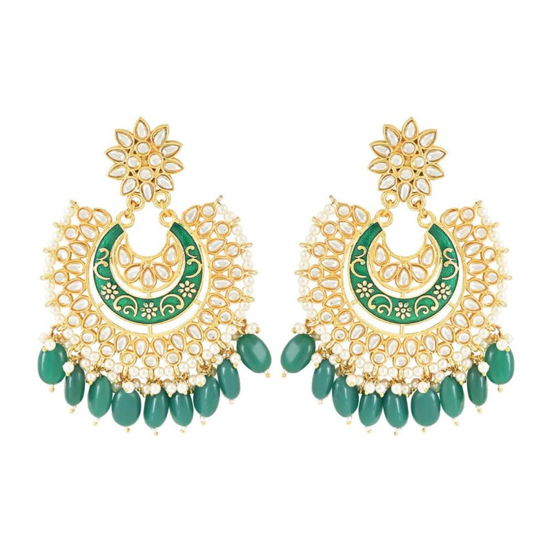 Etnico Gold Plated Latest Fashion Stylish Contemporary Stud Drop Earring For Women (E3239G) (Copy)