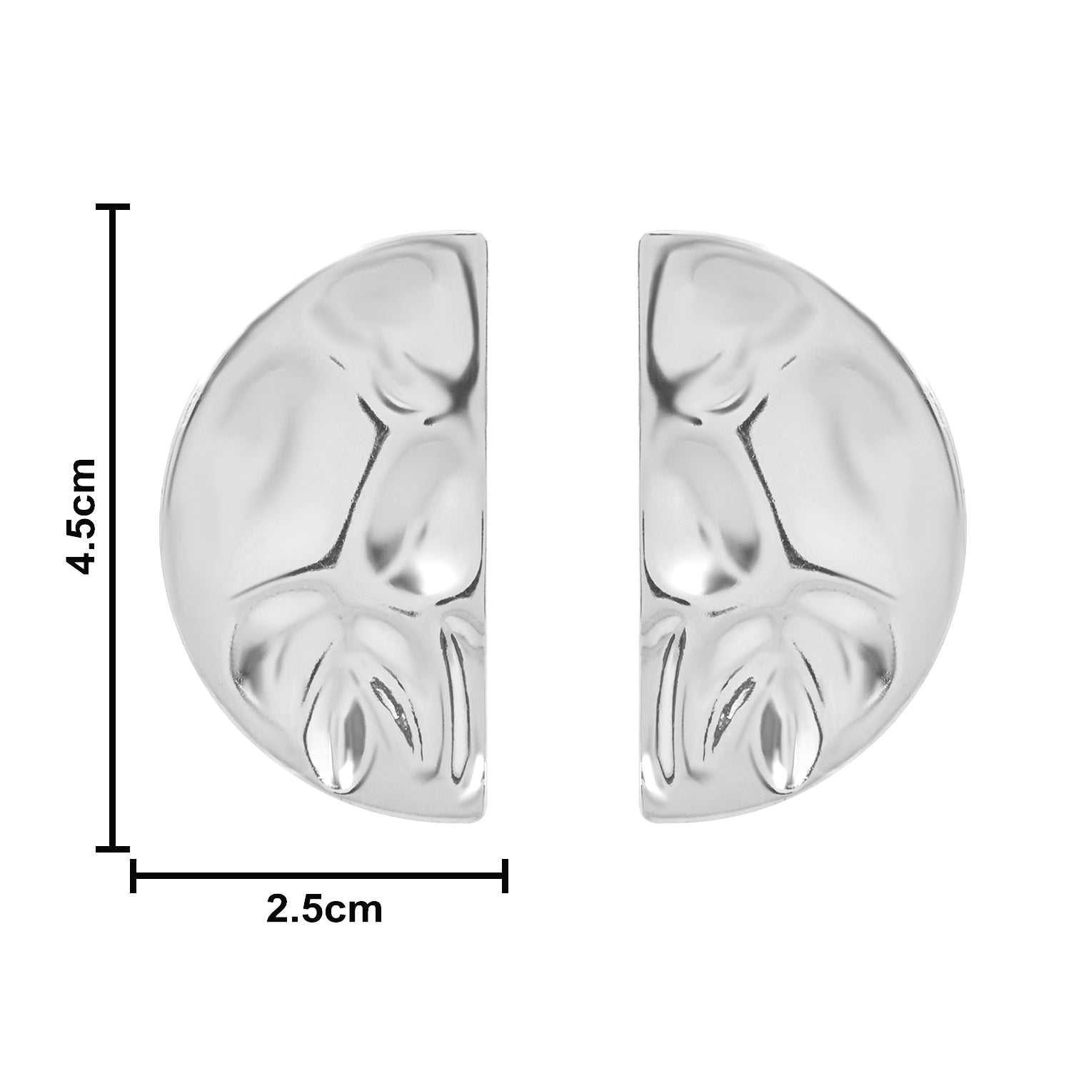 Etnico Fashion Latest Stylish Trendy Lightweight Dangle Earrings For Women (Silver)
