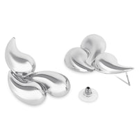 Etnico Fashion Latest Stylish Trendy Lightweight Dangle Earrings For Women (Silver)
