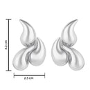 Etnico Fashion Latest Stylish Trendy Lightweight Dangle Earrings For Women (Silver)